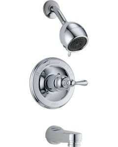 Delta T14430-LHP Shower & Bath Faucet Trim Only (Rough and Handles Sold Separately)
