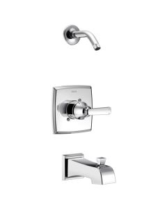Delta T14464-LHD Ashlyn Monitor 14 Series Tub & Shower Trim Only - Less Handles in Chrome (Rough Sold Separately)