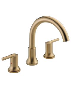 Delta T2759-CZ Trinsic Roman Tub Trim Only in Champagne Bronze (Rough Sold Separately)