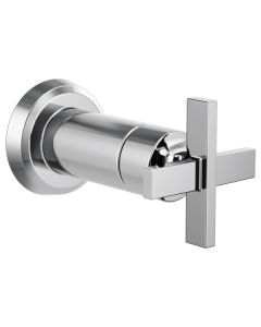 Brizo T66698-PC Levoir Sensori Volume Control Trim Cross In Chrome