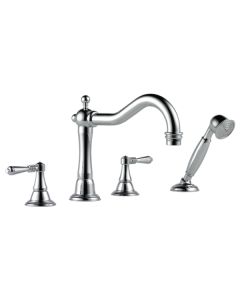 Brizo T67436-PC Tresa Roman Tub Trim With Hand Shower In Chrome