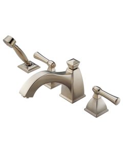 Brizo T67740-BN Vesi Roman Tub Trim With Hand Shower In Brushed Nickel
