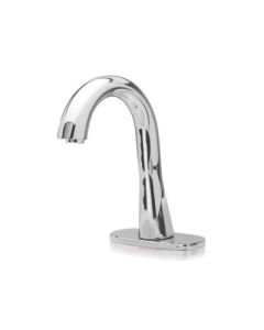 Toto TEL155-D10EM#CP EcoPower 0.50 GPM Single Hole Electronic Bathroom Faucet with Mixing Valve in Polished Chrome