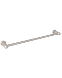 Rohl U.6441STN Holborn Perrin & Rowe Wall Mount 24" Single Towel Bar in Satin Nickel