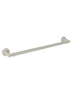 Rohl U.6940PN Edwardian Perrin & Rowe Wall Mount 19 1/2" Single Towel Bar in Polished Nickel
