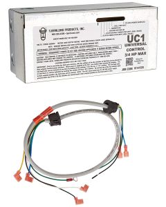 Tjernlund UC1 Universal Safety Control For Side Wall Fans, Draft Inductors And Combustion Air Fans