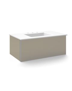 Robern VF36PDCNPWM12 - VANITY, VF36, PLUMB DRWR,SATIN BRONZE