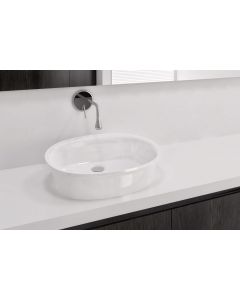 WetStyle VTP821A-O-PC-DA Couture Vessle Sink in White Dual