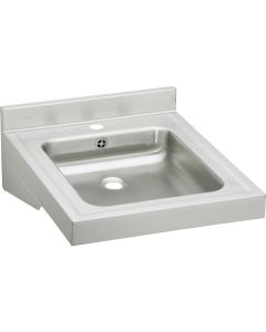 Elkay WCLWO1923OSD1 Sturdibilt Stainless Steel 19" x 23" x 4", Wall Hung Single Bowl Lavatory Sink
