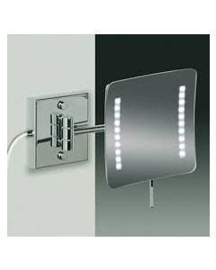 Nameeks WINDISCH 99657/2-CR-3X Windisch 99657/2-CR-3x-637509899097 LED Mirrors Collection Makeup Mirror, Chrome