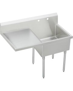 Elkay WNSF8124L2 SS 49-1/2"x27-1/2"x14" Floor Sink