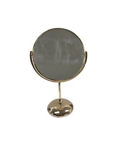 Samuel Heath L109-AG Plain and Magnifying X2 Mirror in Antique Gold