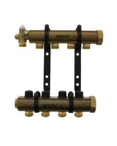 Uponor A2660600 TruFLOW Jr. Assembly, Balancing Valves and Valveless, 6-loop