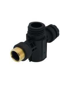 Uponor A2670001 EP Heating Manifold Single Section with Isolation Valve