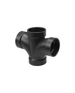 ABS Fitting LN428-040 4" Double Sanitary Tee (All Hub)