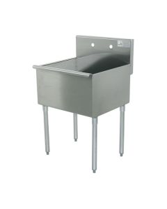 Advance Tabco 4-1-24 One Compartment Stainless Steel Commercial Sink Is The Ideal Utility Sink -24