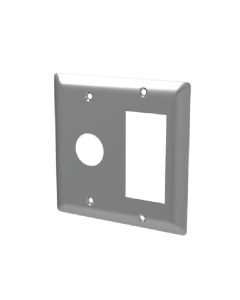 Amba AJ-DGP-P Jeeves Double Gang Plate in Polished