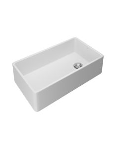 Rohl AL3620AF100 Allia 36" Fireclay Single Bowl Apron Front Kitchen Sink in White