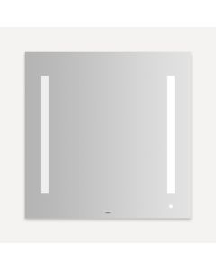 Robern AM3030RFP AiO Lighted Mirror, 30" W X 30" H X 1-1/2" D, LUM Lighting, 4000K Temperature (Cool Light), Dimmable, USB Charging Ports