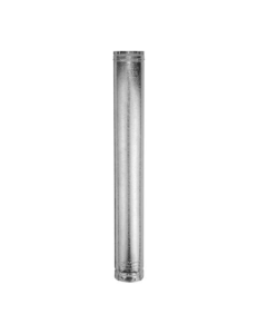 AmeriVent 6E5 E Series 60" Type B Gas Vent Pipe Section in Galvanized 