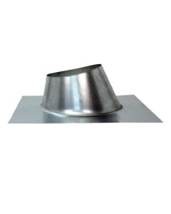 AmeriVent 9RF RF Series Type B Gas Vent Standard Round Flashing in Galvanized