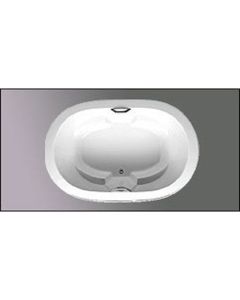 Americh BR6644T-WH 6644 Brisa Oval Tub Only In White