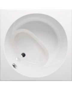 Americh BV4040TA2-WH 4040 Beverly Square Tub Only With Airbath System Ii In White