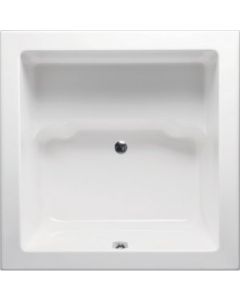 Americh BV4848TA2-WH 4848 Beverly Square Tub Only With Airbath System Ii In White