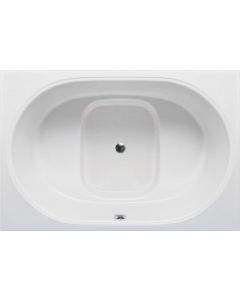 Americh BV6040T-WH 6040 Beverly Rectangular Tub Only In White