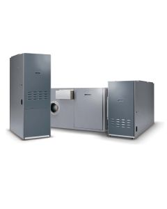 Armstrong Air 1.211089 L83BR1D57/72E12 83% AFUE, 675/855 Input MBtu, 3 Ton Single Stage Direct Drive Basement Rear Flue Oil Furnace