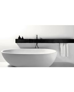Agape ASEN0912VSN Sen Wall Mounted Tap For Baths in Black