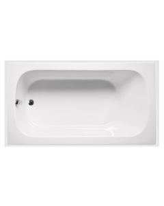 Americh AWBSPO0110 Miro 66" W X 32" L Alcove Tub with Integral Tile Flange and Left Hand Drain in White