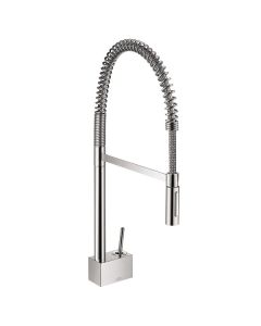 Axor 10820001 Starck 2-Spray Semi-Pro Kitchen Faucet, 1.75 GPM in Chrome