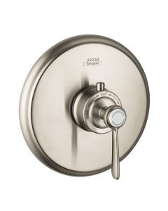 Axor 16824821 Montreux Thermostatic Trim with Lever Handle, Highflow in Brushed Nickel