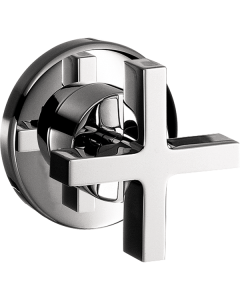 Axor 39967001 Citterio Volume Control Trim with Cross Handle in Chrome