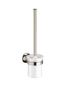 Axor 42035830 Montreux Toilet Brush with Holder, Wall-Mounted in Polished Nickel