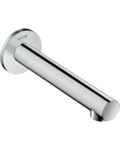 Axor 45410001 Uno Tub Spout, Straight in Chrome