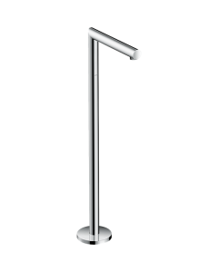 Axor 45412001 Uno Freestanding Tub Spout, Straight in Chrome