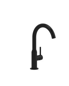 Rohl AZ601BK Riobel Azure Bar and Food Prep Kitchen Faucet in Black