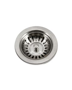 Hamat BAS-2000-SS 3-1/2'' Diameter Basket Strainer in Stainless Steel