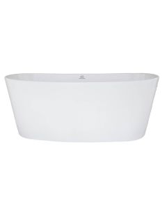 Hydro Systems BIS6431HTO-WHI Biscayne Metro Freestanding 64"L x 31"W x24"D Bathtub in White