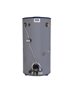Bock 58560 83 Gallon, 623 Input MBtu ASME Constructed Water Heater Less Burner & Controls for Oil or Power Gas Applications
