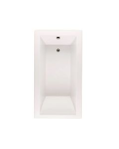 Bain Ultra BOOIRI20T ORIGAMI 66" L X 32" W Drop-In Thermomasseur Air Bath Tub in White