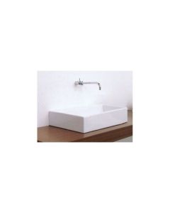 Rapsel BRCS018 Barcelona Washbasin Sink 40cm in Ceramic White