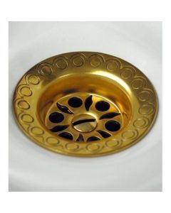Herbeau 212060 Azalee Grid Strainer in Satin Nickel