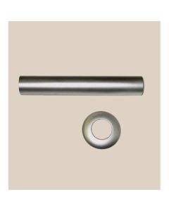 Herbeau 212260 Outlet Pipe And Flange in Satin Nickel