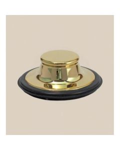 Herbeau 451460 Garbage Disposal Stopper in Satin Nickel