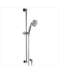 Newport Brass 280F/15S Contemporary 36 Inch Slide Bar Handshower Kit in Satin Nickel