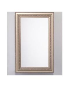 Robern PLW1630BHS PL Series Heirloom 15-1/4 Inch W x 30 Inch H x 3-3/4 Inch D Cabinet In Silver