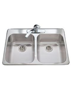 Kindred QDL2233/8N/4 22 X 33 Kitchen Sink